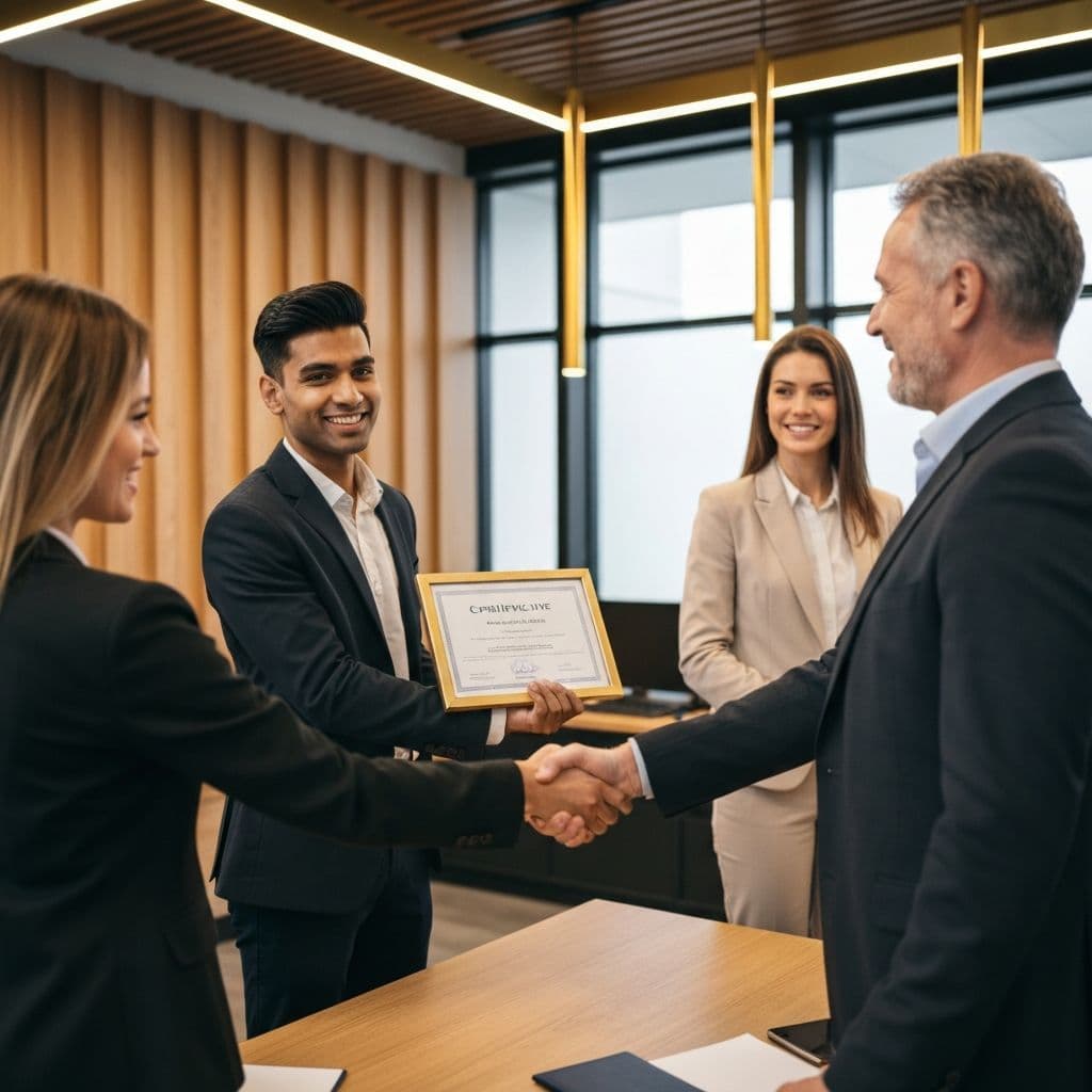 Stone IWC licensee program certification ceremony